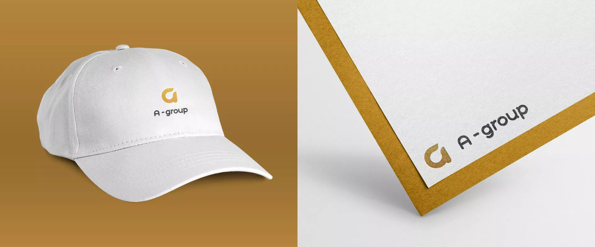 Разработка логотипа для компании «А-ГРУПП» в Реже